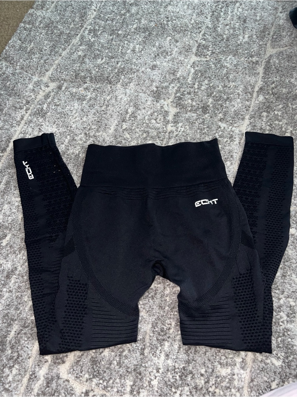 Echt Black Seamless Active Leggings